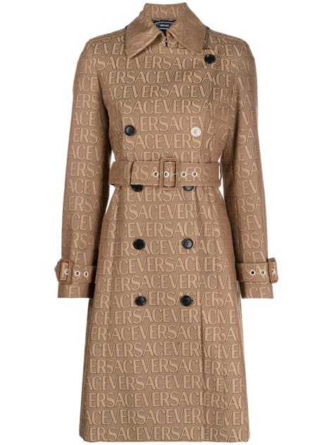 versace trench coat ladies|versace ladies coats.